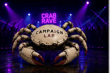 Campaign Lab crab rave animation